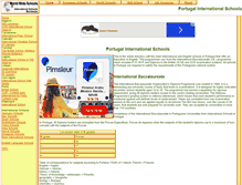 Tablet Screenshot of portugal.english-schools.org