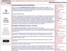 Tablet Screenshot of france.english-schools.org