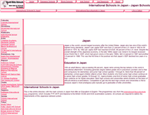Tablet Screenshot of japan.english-schools.org