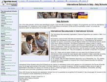 Tablet Screenshot of italy.english-schools.org